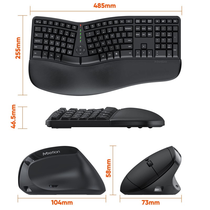 W jaki sposób ergonomiczny zestaw klawiatury i myszy może poprawić Twój komfort i produktywność?